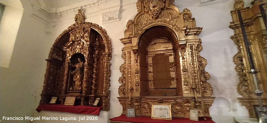 Iglesia de Santo Domingo de Guzm�n - Iglesia de Santo Domingo de Guzm�n. Retablos laterales