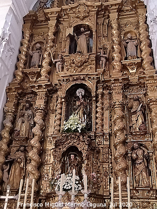 Iglesia de Santo Domingo de Guzm�n - Iglesia de Santo Domingo de Guzm�n. Retablo