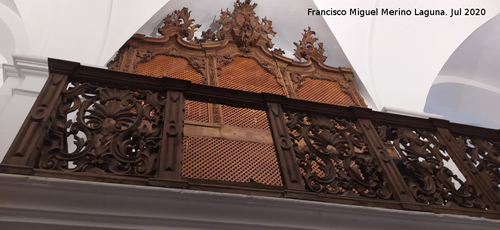 Iglesia de Santo Domingo de Guzm�n - Iglesia de Santo Domingo de Guzm�n. Antiguo �rgano