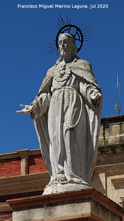 Monumento al Sagrado Coraz�n - Monumento al Sagrado Coraz�n. Estatua