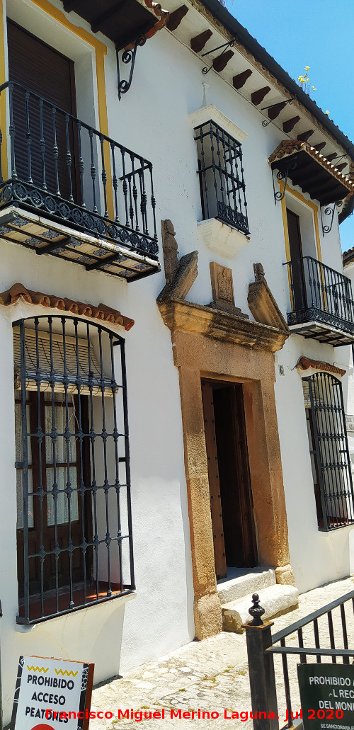 Casa de la Plaza Peque�a n� 6 - Casa de la Plaza Peque�a n� 6. Fachada