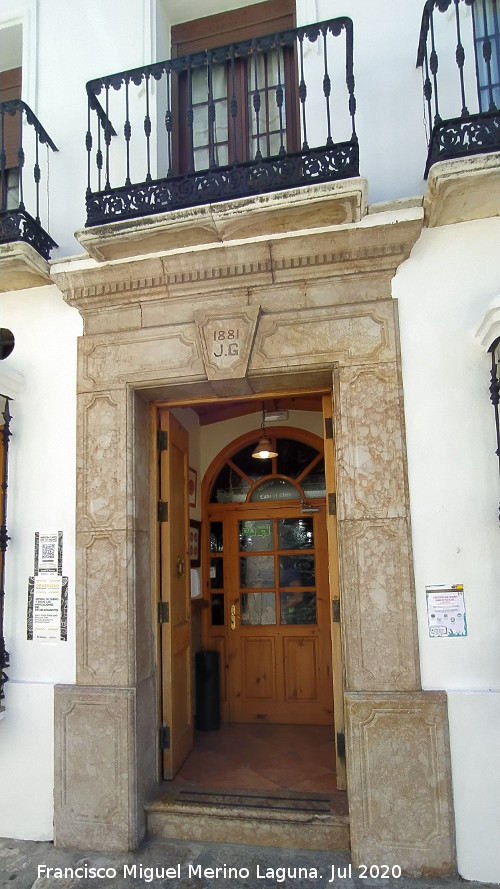 Casa de la Plaza de Espa�a n� 6 - Casa de la Plaza de Espa�a n� 6. Portada