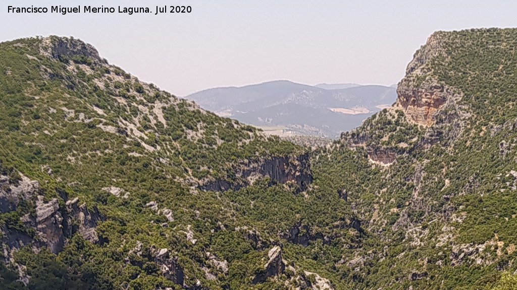 Garganta Verde - Garganta Verde. Desde el Mirador del Puerto de los Acebuches