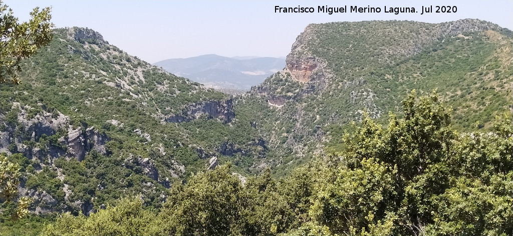 Garganta Verde - Garganta Verde. Desde el Mirador del Puerto de los Acebuches