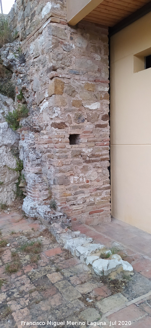 Iglesia Mayor - Iglesia Mayor. Muro isl�mico de la mezquita andalus�