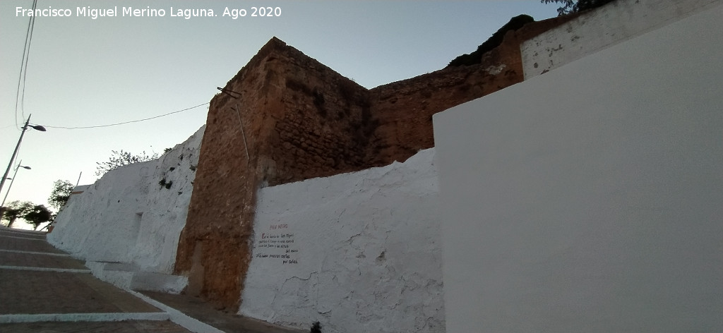 Calle de Santa Mar�a - Calle de Santa Mar�a. Torre�n de la muralla