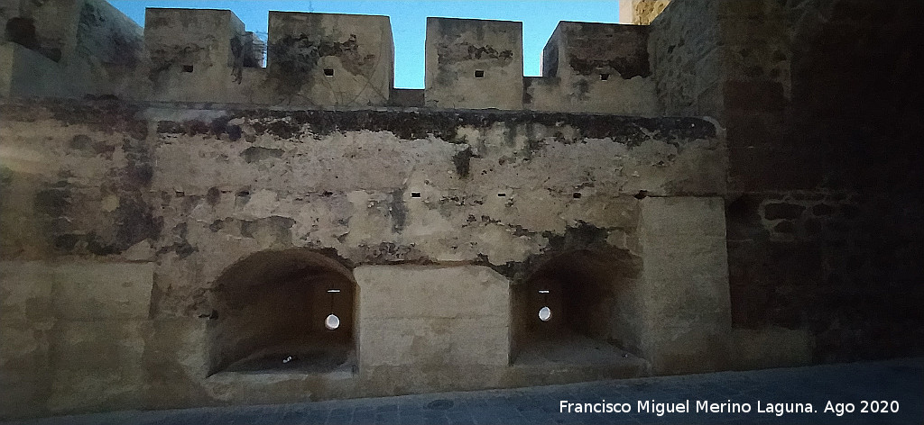 Arco de San Miguel - Arco de San Miguel. Troneras