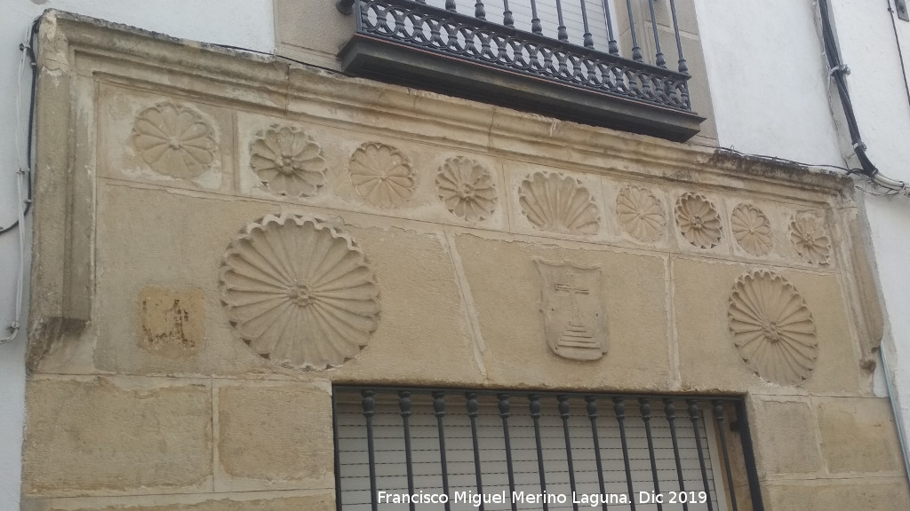 Dintel - Dintel. Calle Horno Mu�oz - Baeza