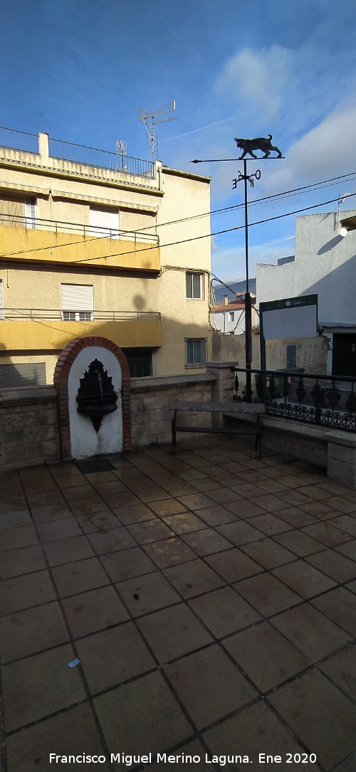 Fuente del Pilar de la Carolina - Fuente del Pilar de la Carolina. Situaci�n