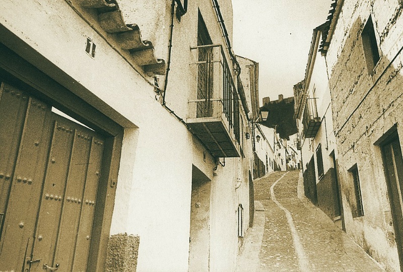 Calle Zumbajarros - Calle Zumbajarros. Foto antigua