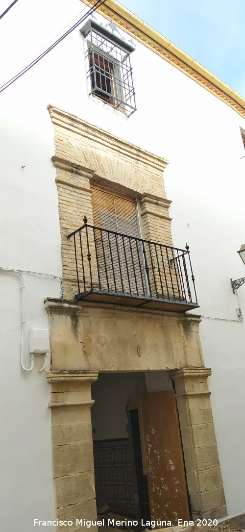 Casa de la Calle Teniente Ochando n� 6a - Casa de la Calle Teniente Ochando n� 6a. Portada
