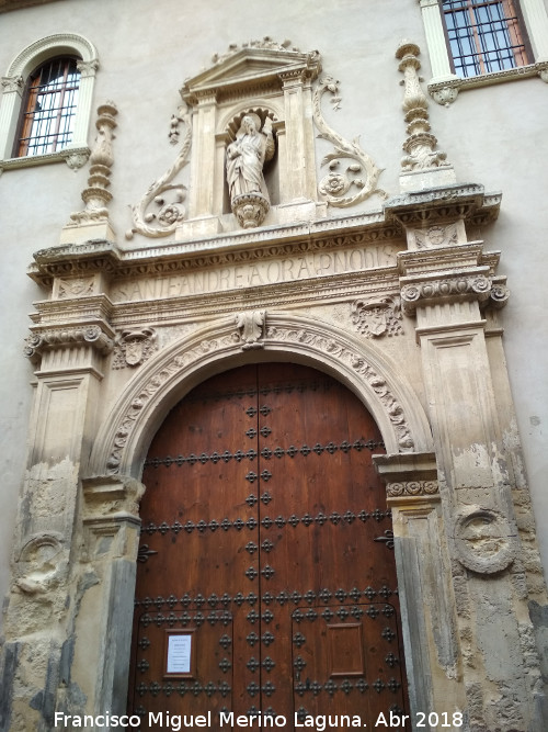 Iglesia de San Andrs - Iglesia de San Andrs. Portada