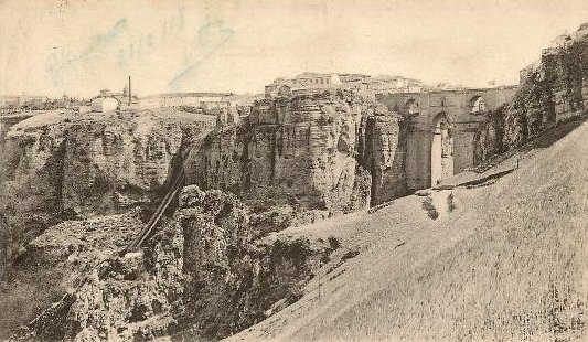Puente Nuevo - Puente Nuevo. Foto antigua