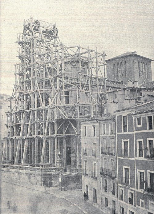 Catedral de Santa Mara y San Julin - Catedral de Santa Mara y San Julin. Foto antigua