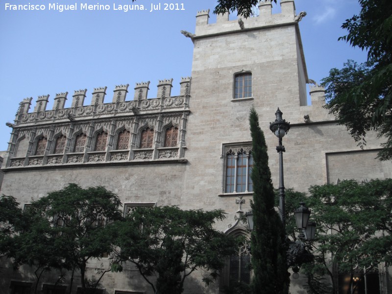 Lonja de la Seda - Lonja de la Seda. Fachada