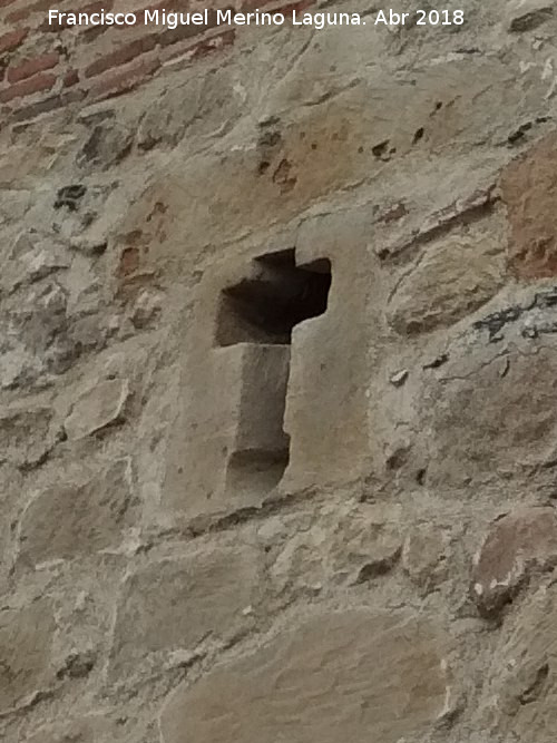 Tronera de Palo y Orbe - Tronera de Palo y Orbe. Torre del Marqus de Villena - Salamanca