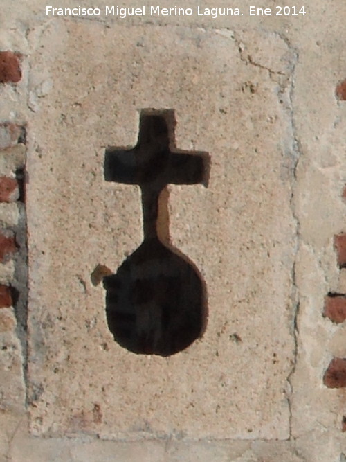 Tronera de Palo y Orbe - Tronera de Palo y Orbe. Castillo de San Miguel - Almucar