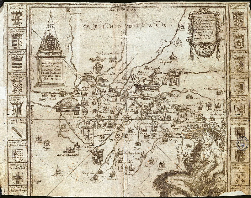 Provincia de Jan - Provincia de Jan. Mapa 1588