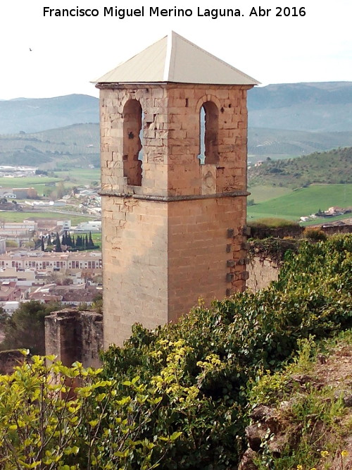 La Mota. Iglesia de Santo Domingo de Silos - La Mota. Iglesia de Santo Domingo de Silos. Campanario