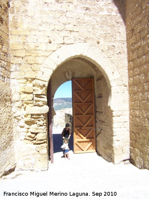 La Mota. Puerta de la Imagen - La Mota. Puerta de la Imagen. Intramuros