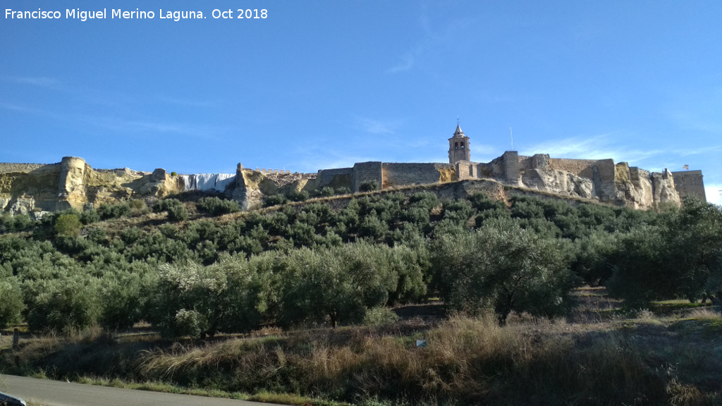 La Mota - La Mota. Muralla Oeste