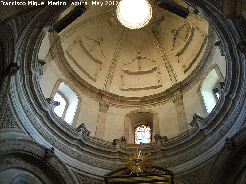 Iglesia de las Angustias - Iglesia de las Angustias. Cpula