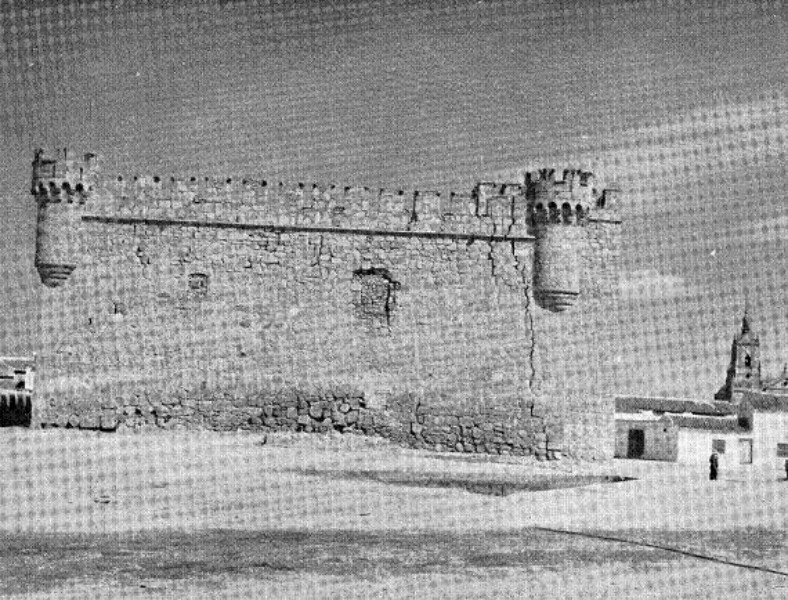 Castillo de Orgaz - Castillo de Orgaz. Foto antigua