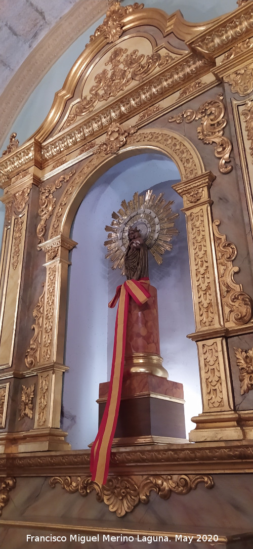 Santuario de la Virgen de la Cabeza - Santuario de la Virgen de la Cabeza. Virgen del Pilar