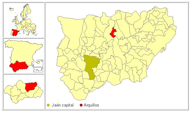 Arquillos - Arquillos. Localizacin