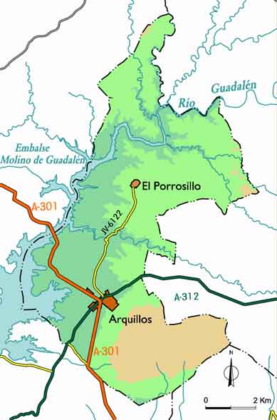 Arquillos - Arquillos. Trmino