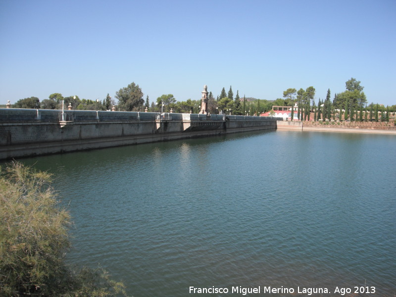 Pantano del Guadaln - Pantano del Guadaln. Presa