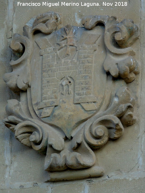 Baeza - Baeza. Escudo de Baeza en la Casa Consistoriales Baja