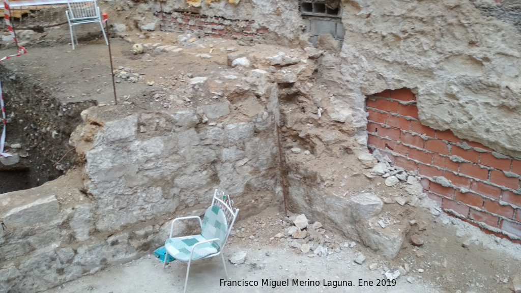 Casa de la Calle Federico Mendizbal n 10 - Casa de la Calle Federico Mendizbal n 10. Excavacin arqueolgica