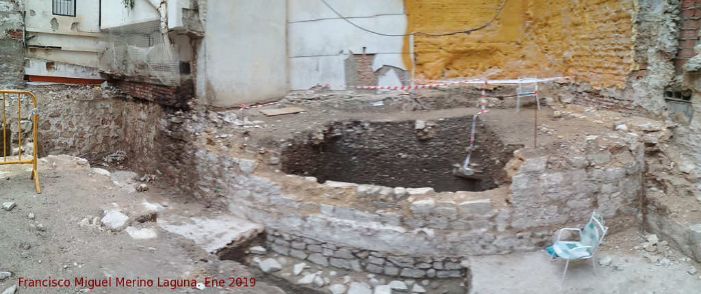 Casa de la Calle Federico Mendizbal n 10 - Casa de la Calle Federico Mendizbal n 10. Excavacin arqueolgica