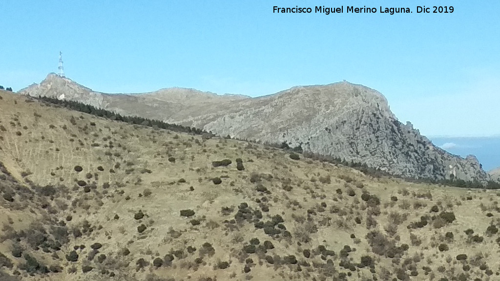 Pe�a del Altar - Pe�a del Altar. Desde el Cerro Los Morales