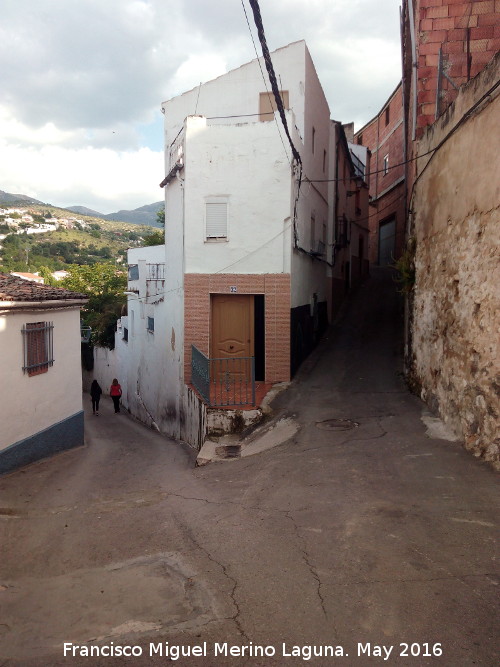 Calle Borbote - Calle Borbote. Interseccin con la Calle Obispo