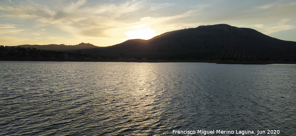 Ocaso - Ocaso. Pantano del Guadal�n - Vilches