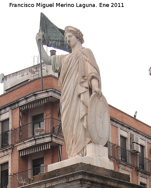 Monumento a la Diosa Romana Iberia - Monumento a la Diosa Romana Iberia. 