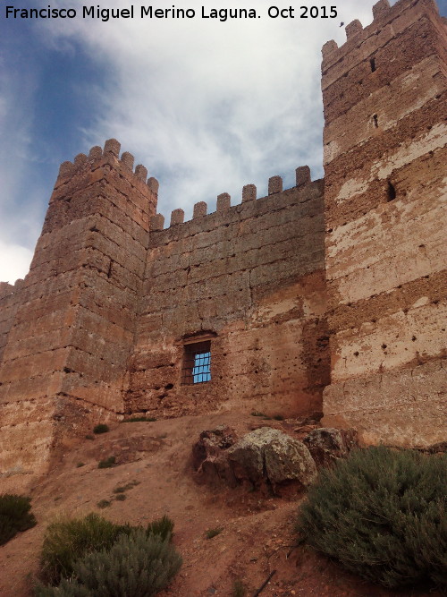 Castillo de Baos de la Encina - Castillo de Baos de la Encina. Puerta trasera