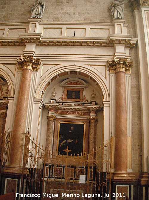 Catedral de Valencia. Capilla de Santo Domingo de Guzm�n - Catedral de Valencia. Capilla de Santo Domingo de Guzm�n. 