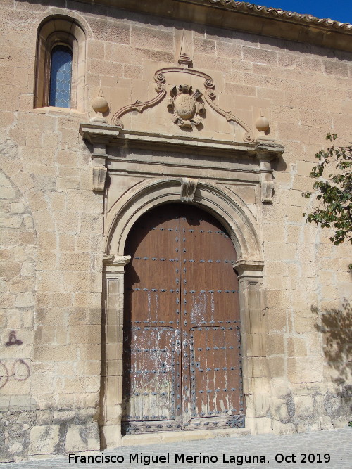 Iglesia de la Asuncin de Bedmar - Iglesia de la Asuncin de Bedmar. Portada lateral derecha