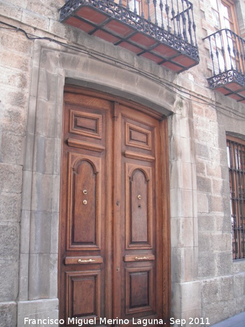 Casa de la Calle Obispo Gonzlez n 9 - Casa de la Calle Obispo Gonzlez n 9. Portada