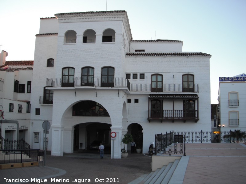 Ayuntamiento de Nerja - Ayuntamiento de Nerja. Parte trasera