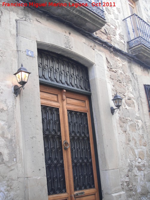 Casa de la Calle Francisco Garca del Valle n 4 y 6 - Casa de la Calle Francisco Garca del Valle n 4 y 6. Portada n 6
