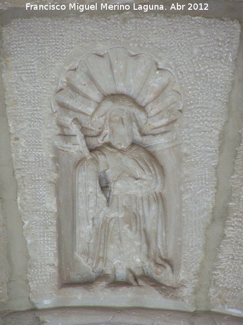 Ermita de los Remedios - Ermita de los Remedios. Clave de la portada