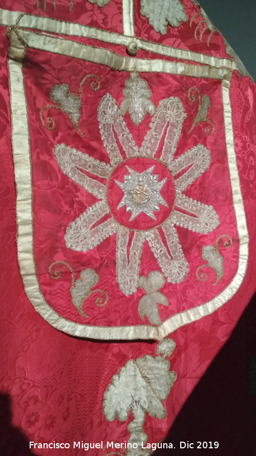 Colegiata de Santiago - Colegiata de Santiago. Capa pluvial 1734-1738. Detalle