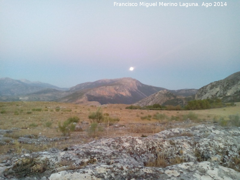 Llano de Mingo - Llano de Mingo. Con la Super Luna