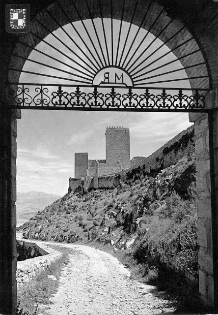 Muralla de Jan. Puerta del Castillo - Muralla de Jan. Puerta del Castillo. Foto antigua