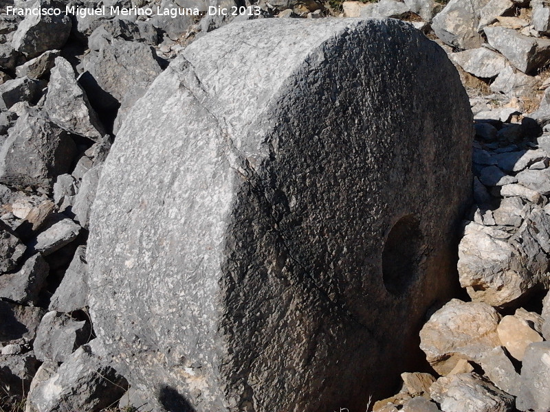 Los Caracoles. Chozo II - Los Caracoles. Chozo II. Piedra de molino