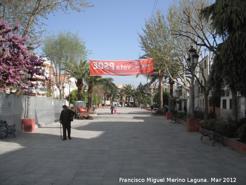 Plaza de la Constitucin de Villargordo - Plaza de la Constitucin de Villargordo. 